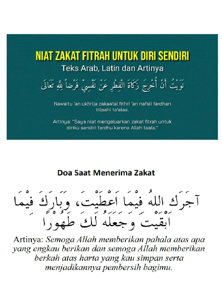 bacaan doa zakat fitrah - Pengertian Zakat Fitrah dan Kedudukannya dalam Islam