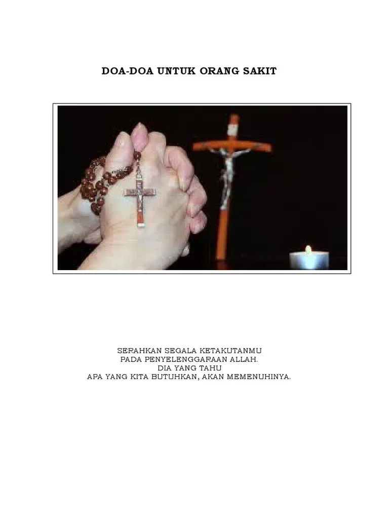 doa orang sakit parah: Menutup dengan Doa untuk Orang Sakit Islam sebagai Ikhtiar