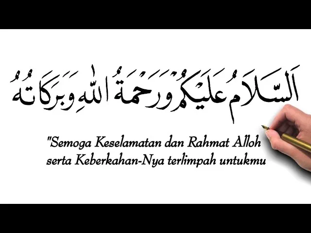 assalamualaikum bahasa arab