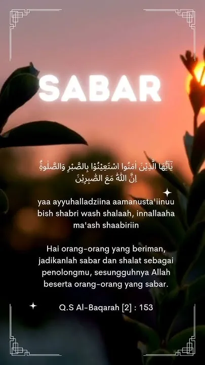 ayat tentang sabar