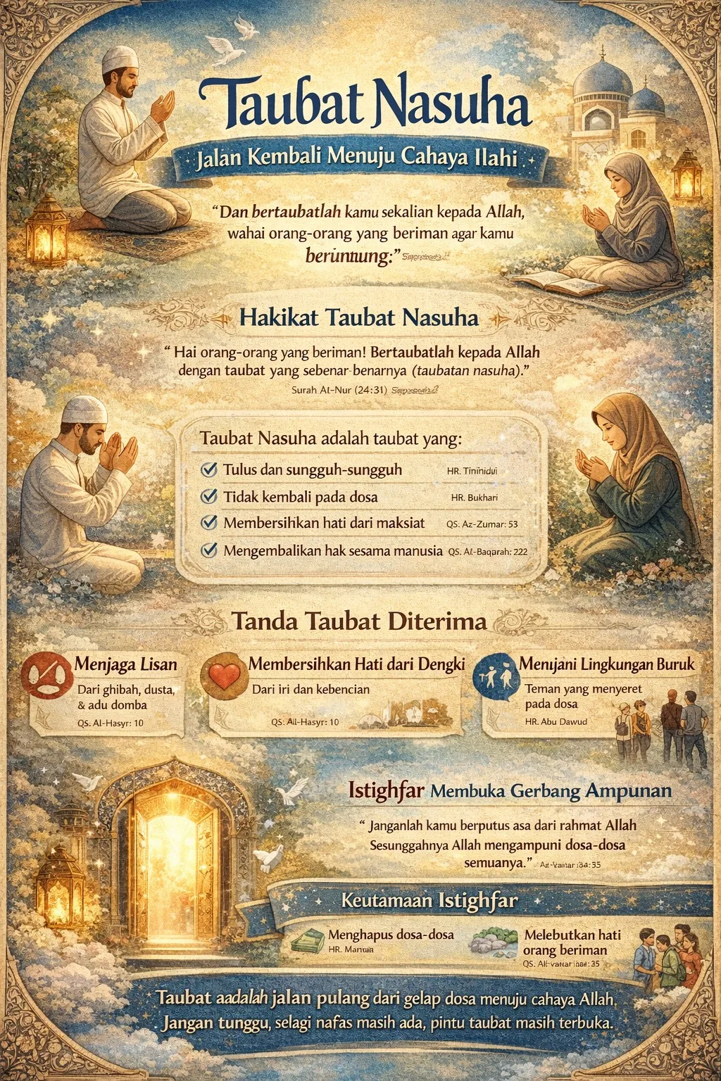 Taubatan Nasuha: Panduan dan Penjelasan Lengkap