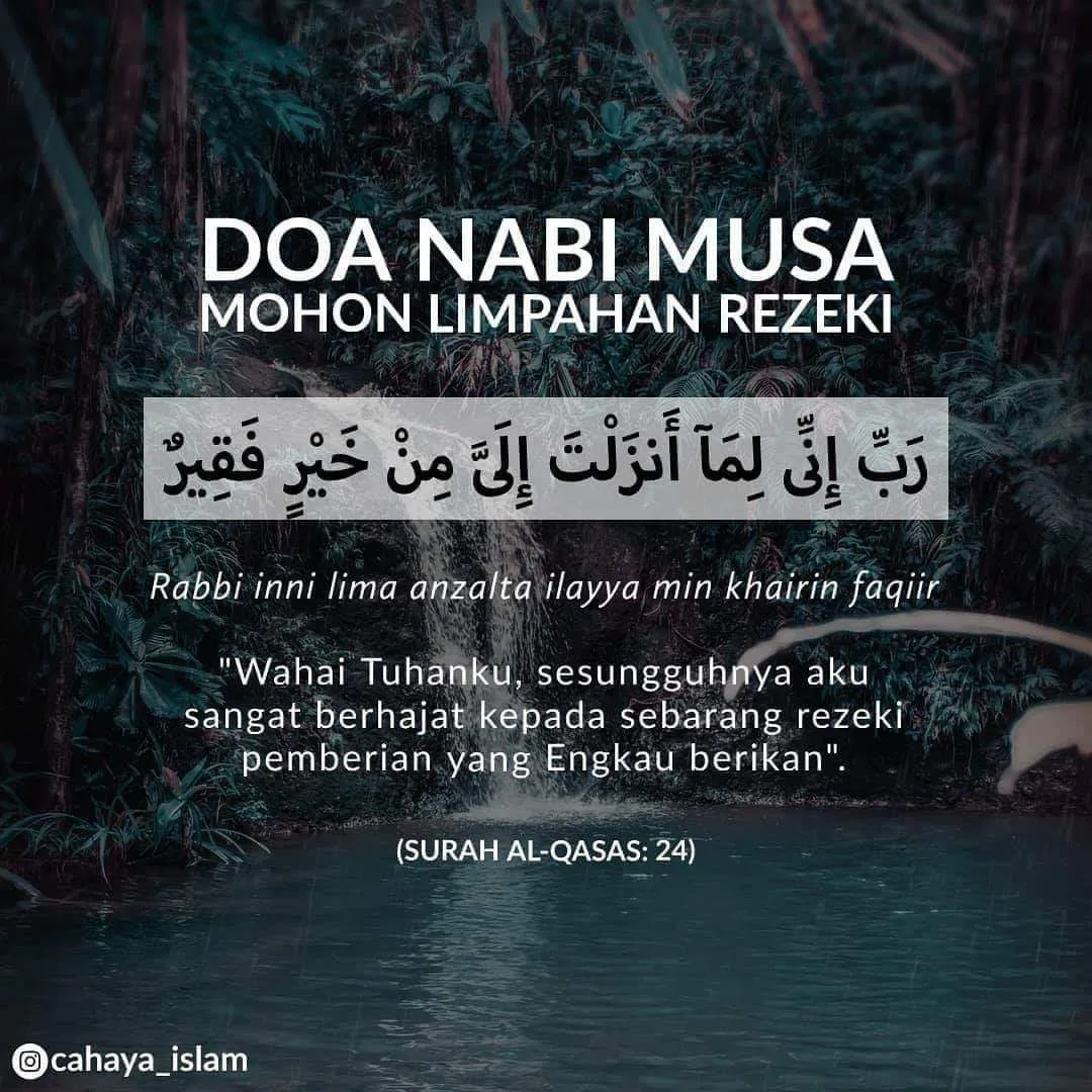Teks Lengkap Doa Nabi Musa: Arab, Latin, dan Artinya