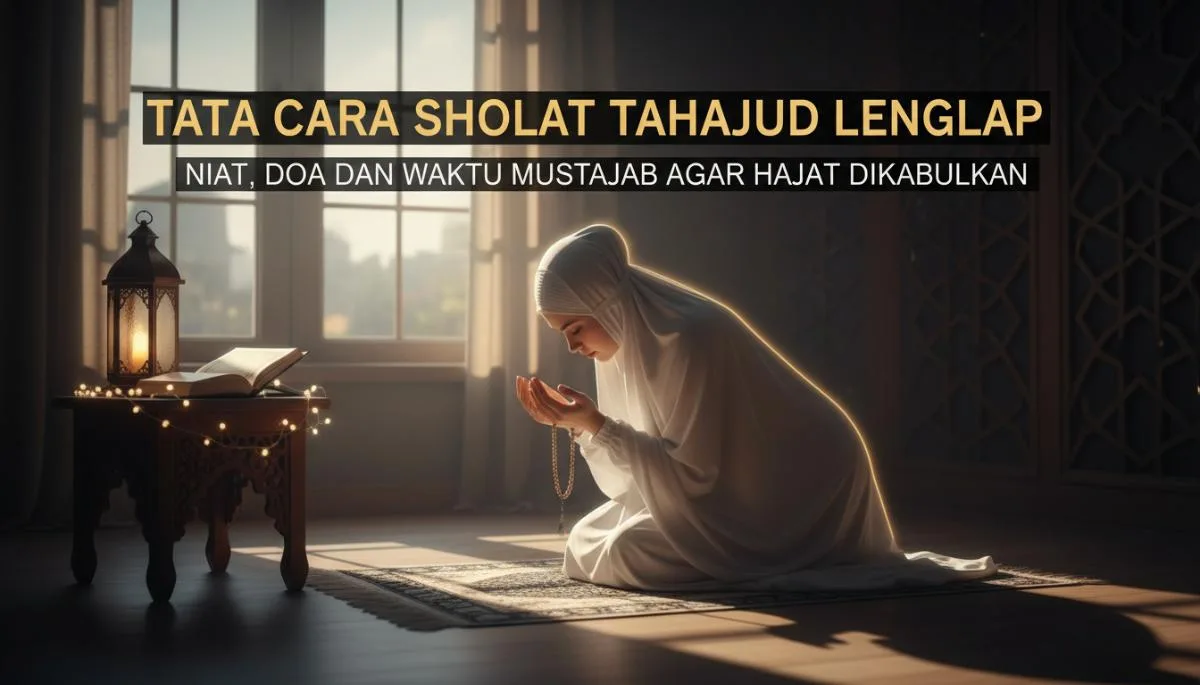 niat sholat tahajud