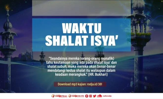 Panduan Singkat Menjawab Sholat Isya Jam Berapa untuk Pemula