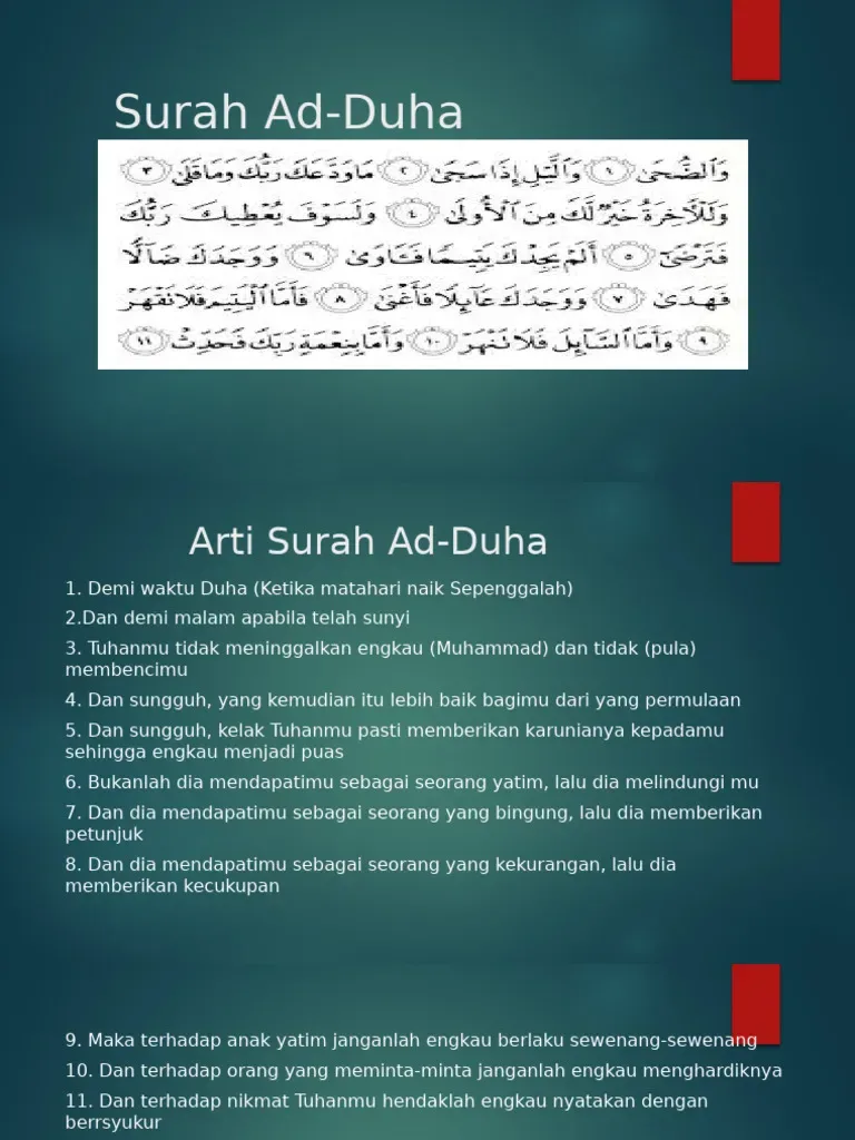 Mengenal Surat Ad-Dhuha: Bacaan, Arti, dan Keutamaannya