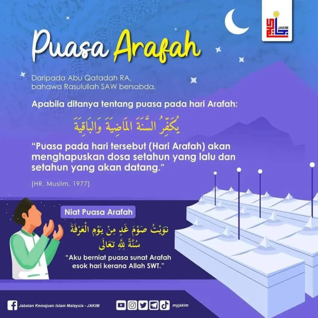 doa puasa arafah