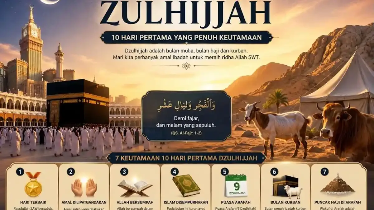 Dzulhijjah Adalah Bulan Ibadah Haji: Rangkaian Manasik dari