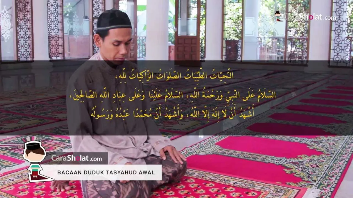 Bacaan Tasyahud Awal Lengkap dengan Bacaannya: Teks Arab,