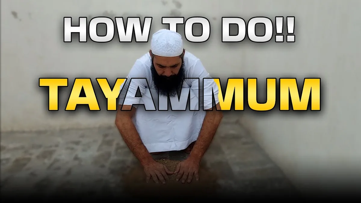 doa tayamum - Syarat dan Kondisi Sahnya Tayamum