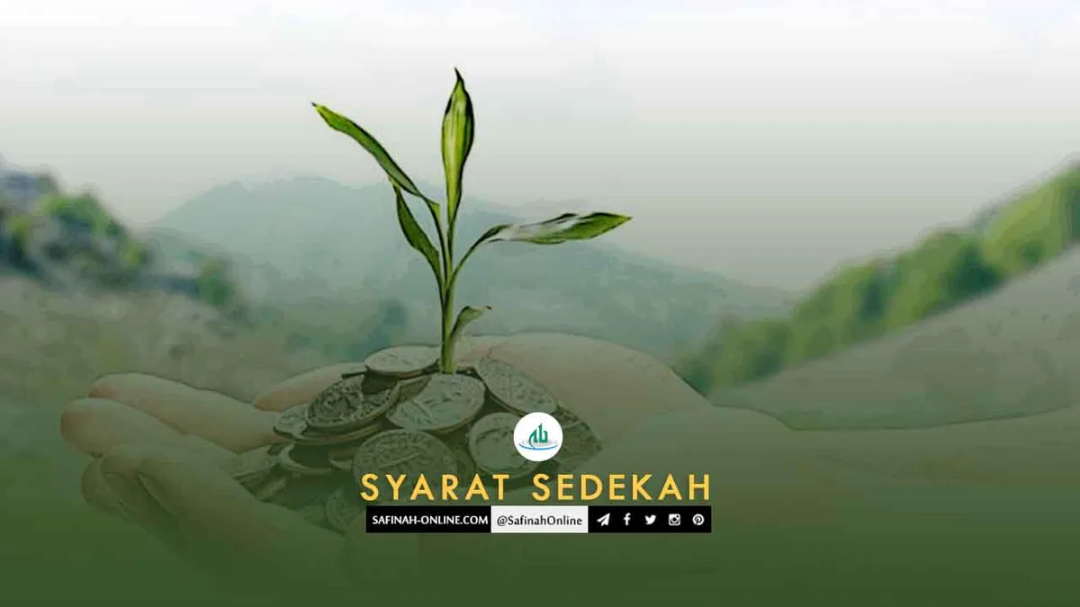 syarat sedekah
