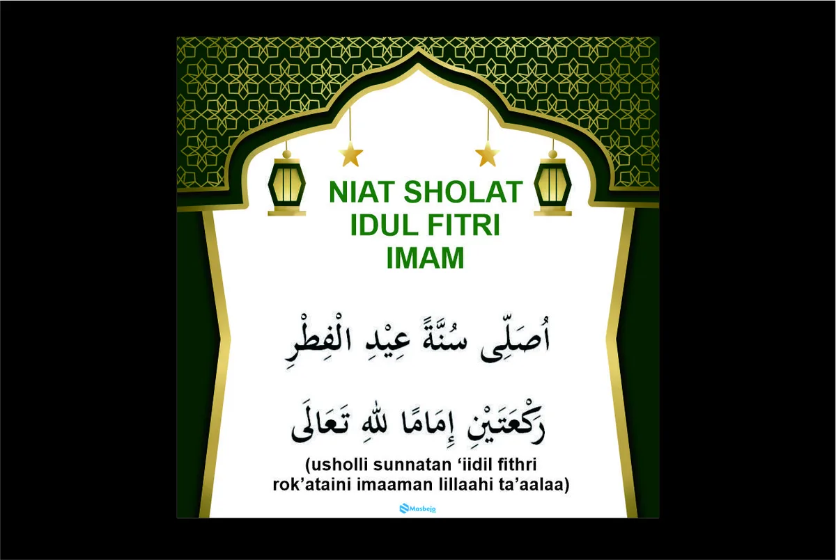 Sekilas Makna Doa Sholat Idul Fitri dan Kedudukannya