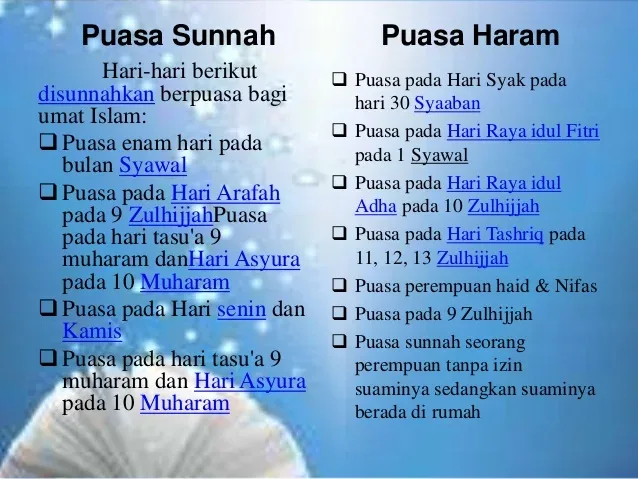 puasa sunnah