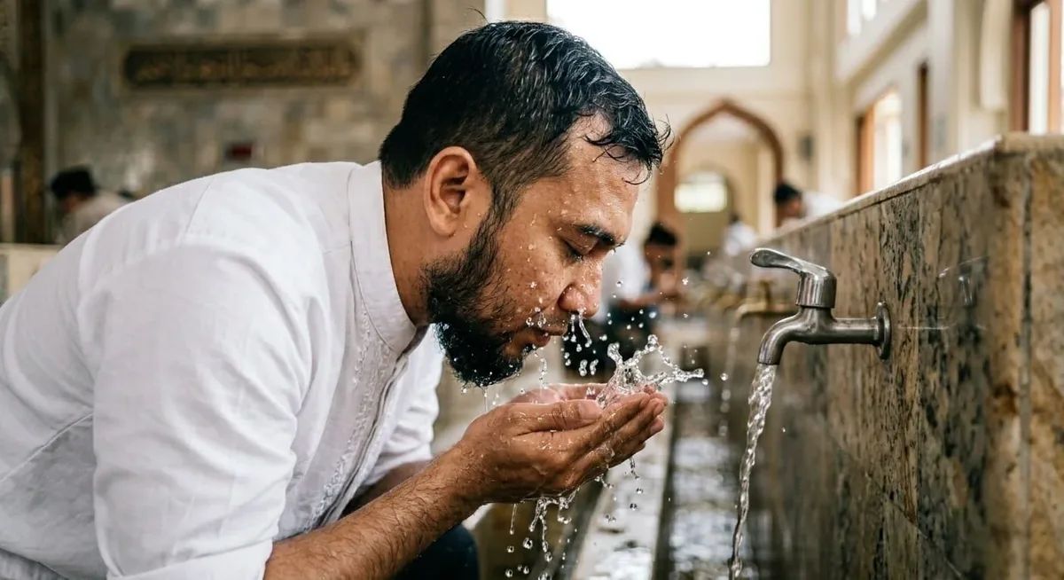 wudhu adalah: Syarat Sah Wudhu: Air, Niat, dan Hal yang Harus Dipastikan