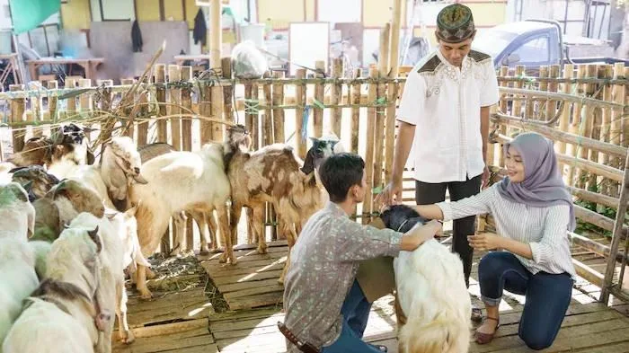doa memotong kambing