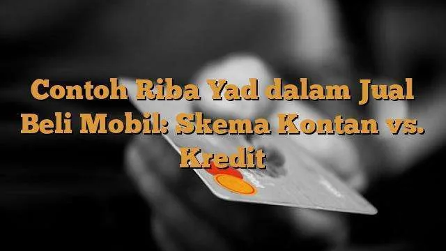 Kesalahan Umum saat Membahas Kredit dan Riba
