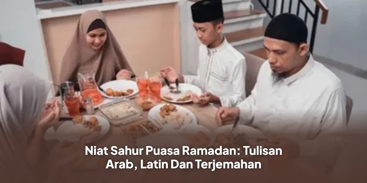 niat makan sahur