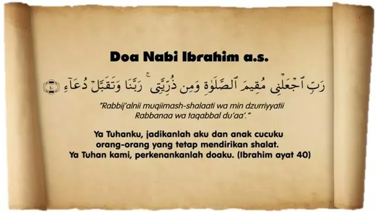 doa nabi ibrahim: Bacaan Latin dan Cara Melafalkan dengan Benar