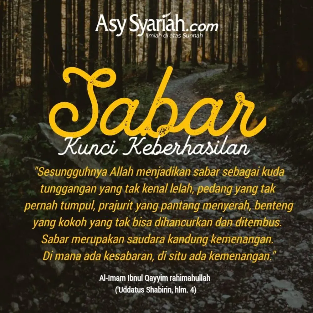 hakikat sabar - Arti Sabar dan Sabar KBBI sebagai Titik Tolak