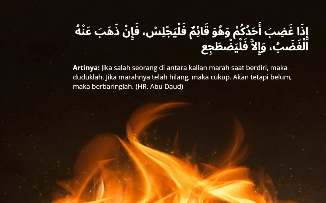 hadits larangan marah - Hadits Menahan Marah dan Janji Pahala bagi yang Mampu