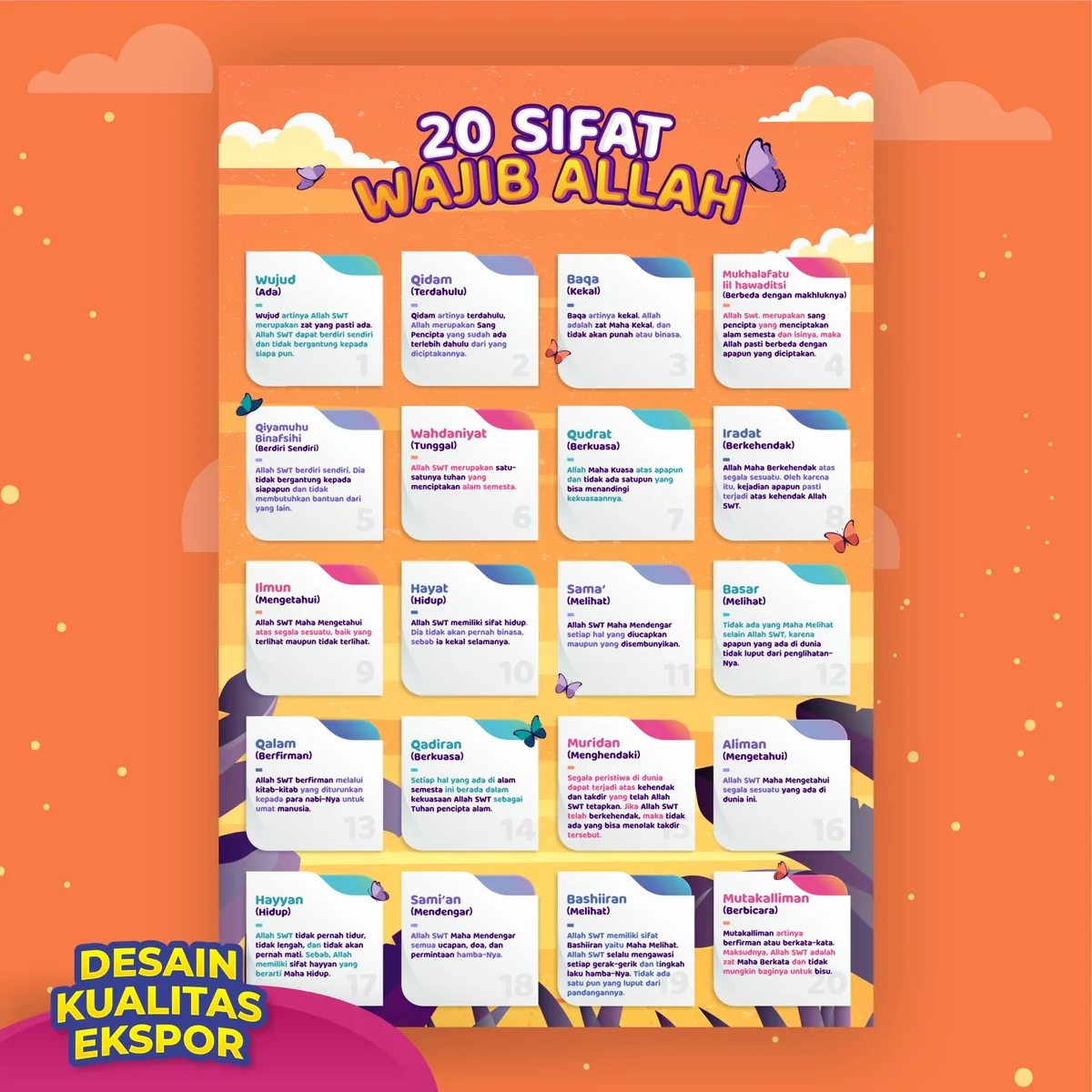 sifat wajib allah - Mengapa Umat Islam Perlu Mengenal Sifat-Sifat Wajib bagi
