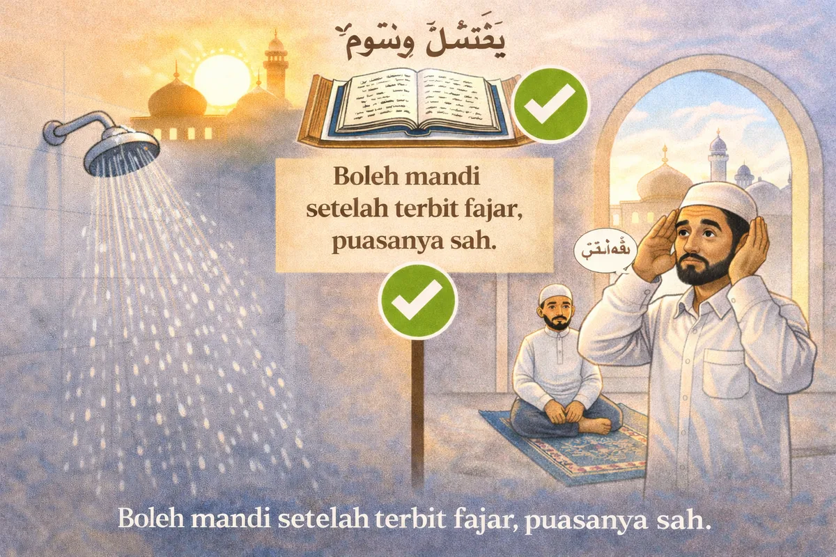 Mandi Wajib Setelah Berhubungan dan Pengaruhnya pada Ibadah