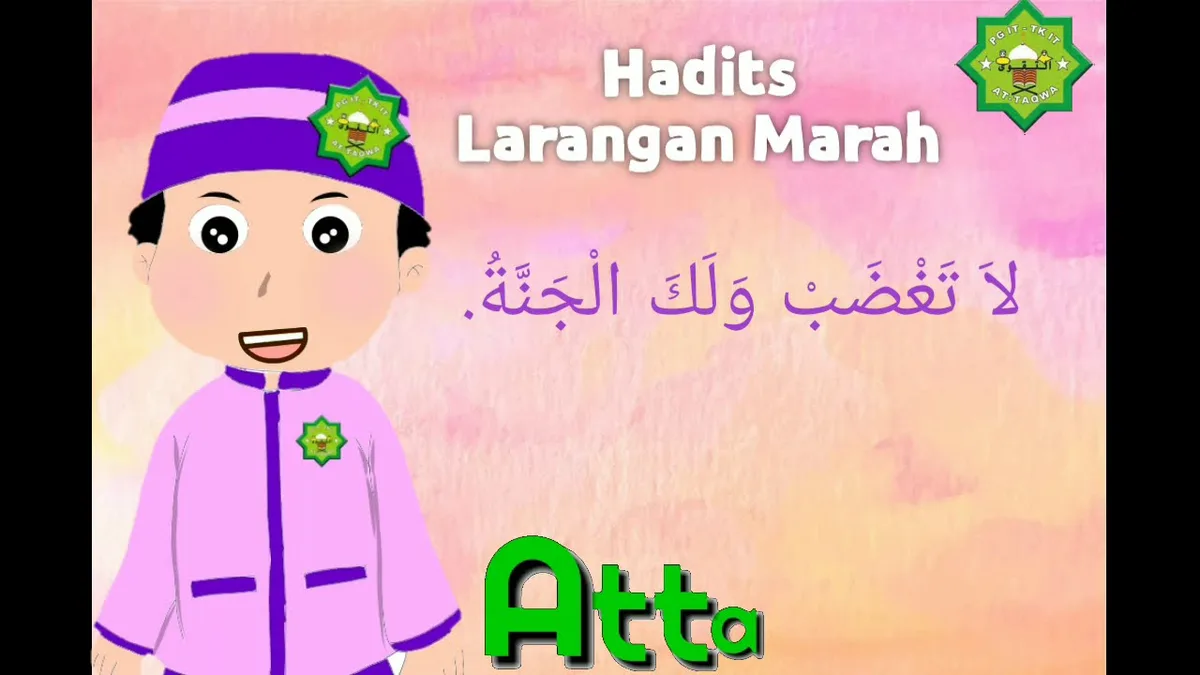 hadits larangan marah