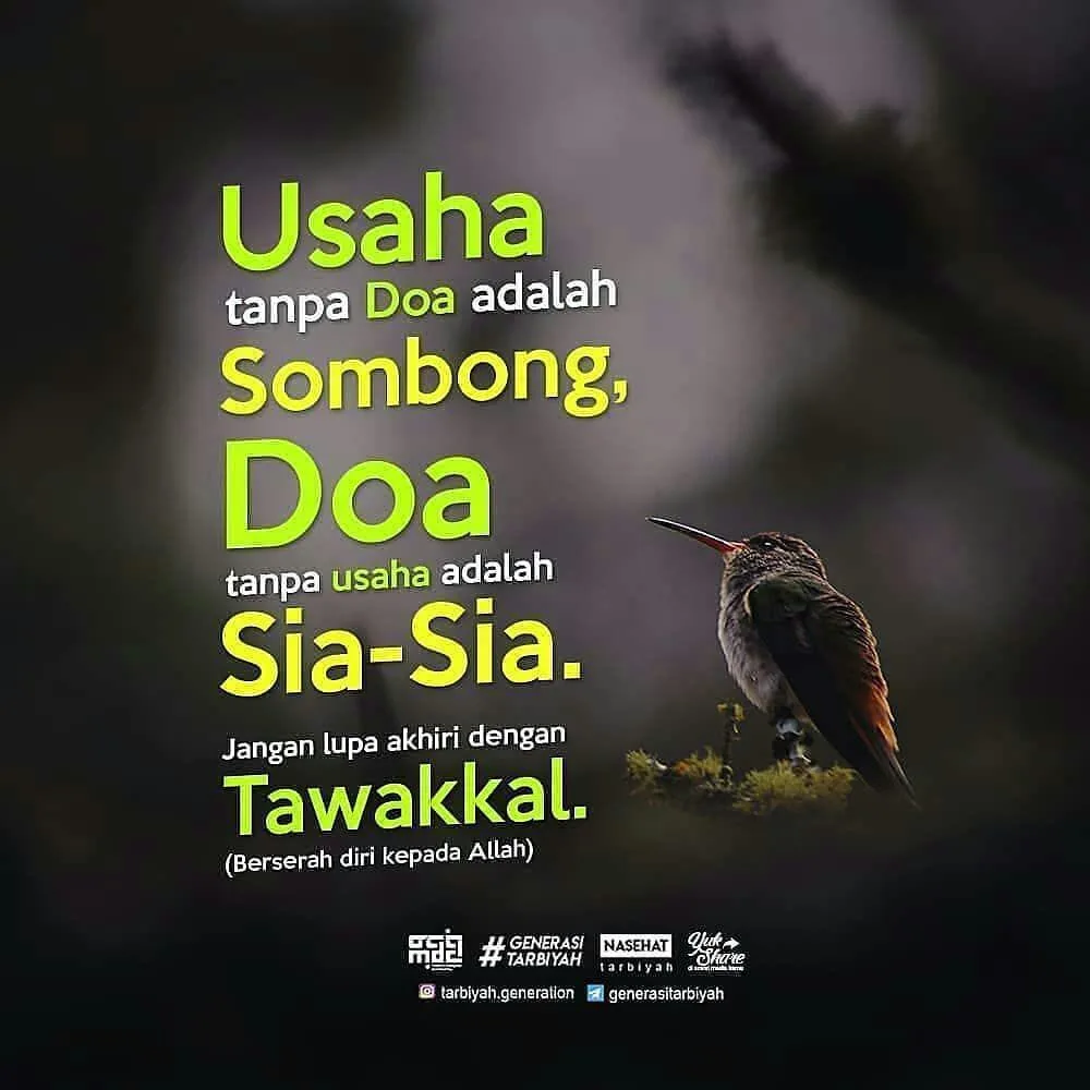 Dalil Tawakal dan Doa: Fondasi yang Tidak Bisa Ditawar
