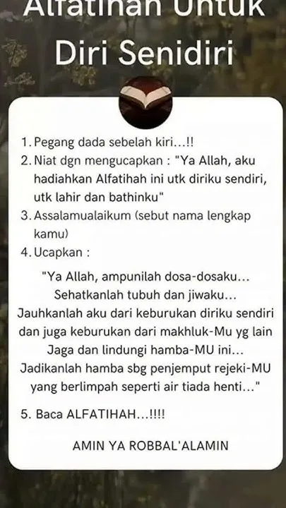 al fatihah untuk diri sendiri: Kirim Al Fatihah untuk Nabi dan Adabnya