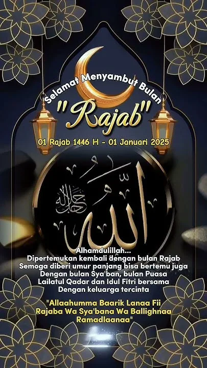 bulan rajab 2025: Jadwal dan Panduan Puasa Bulan Rajab