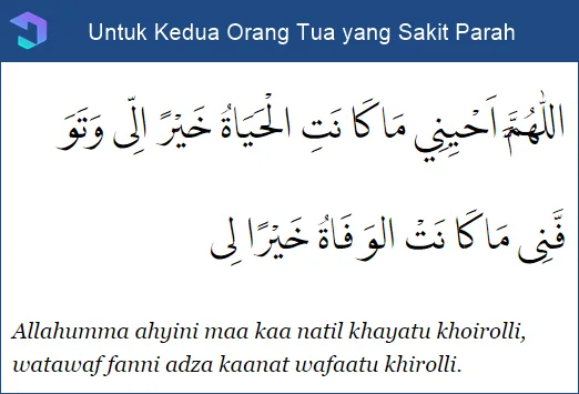 doa orang sakit parah: Doa untuk Orang Sakit yang Bisa Diamalkan dari Jarak Jauh
