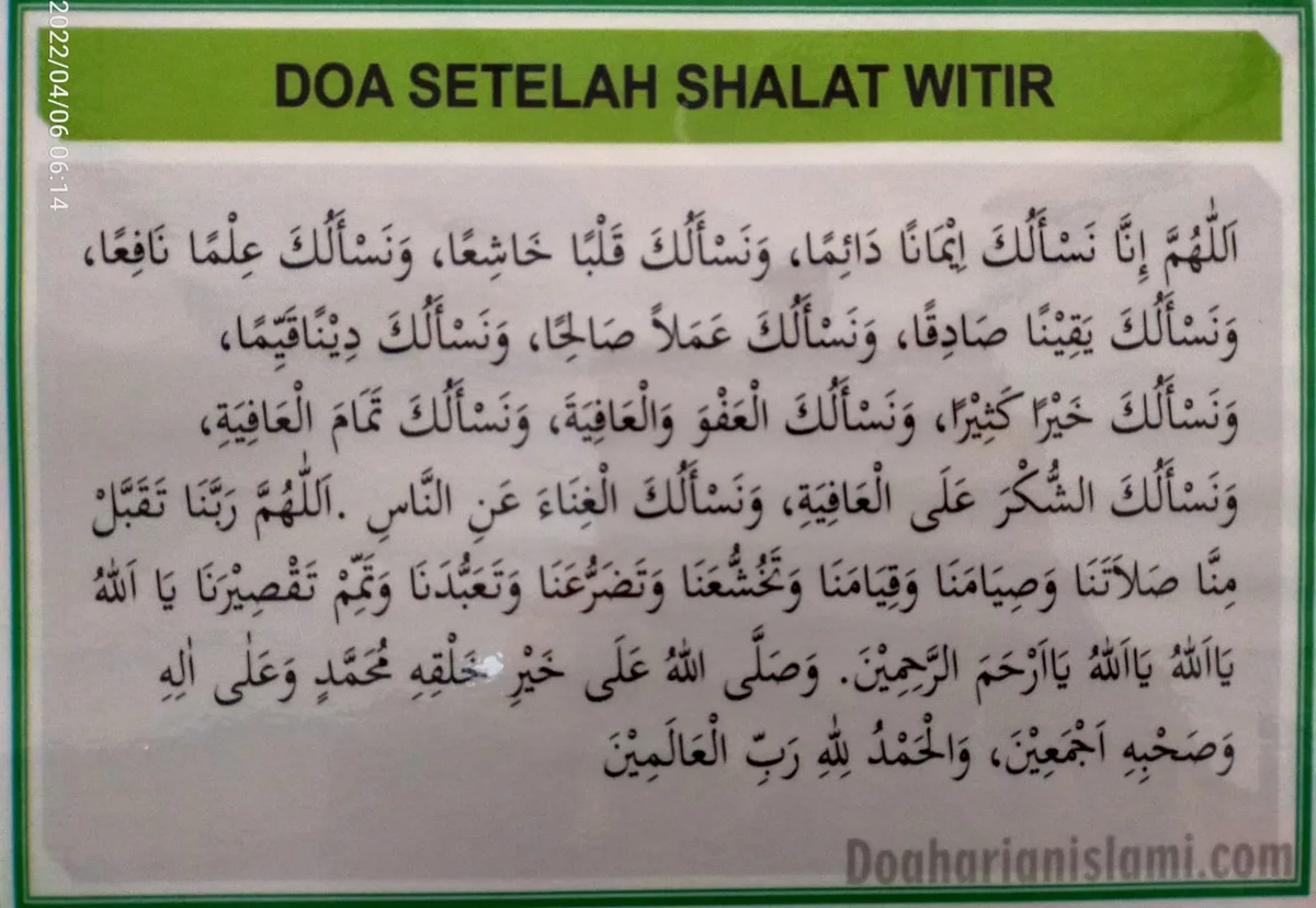 doa setelah sholat tahajud dan witir - Apa Itu Sholat Tahajud dan Witir yang Mendahului Doa?