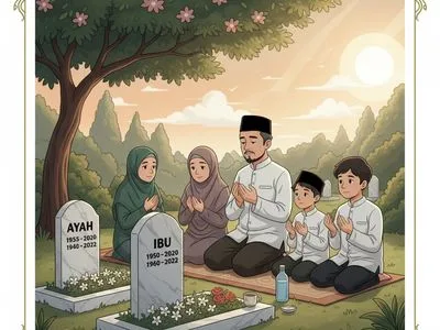 adab ziarah kubur: Cara Ziarah Kubur yang Benar, dari Niat Hingga Pulang