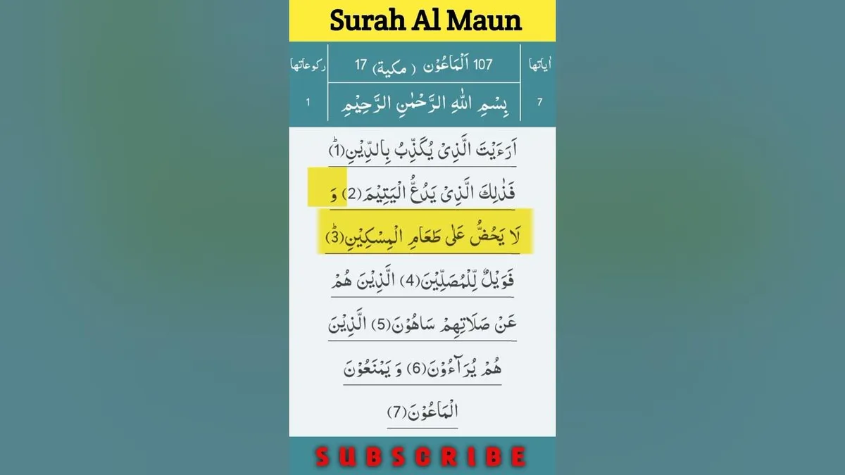 al maun artinya
