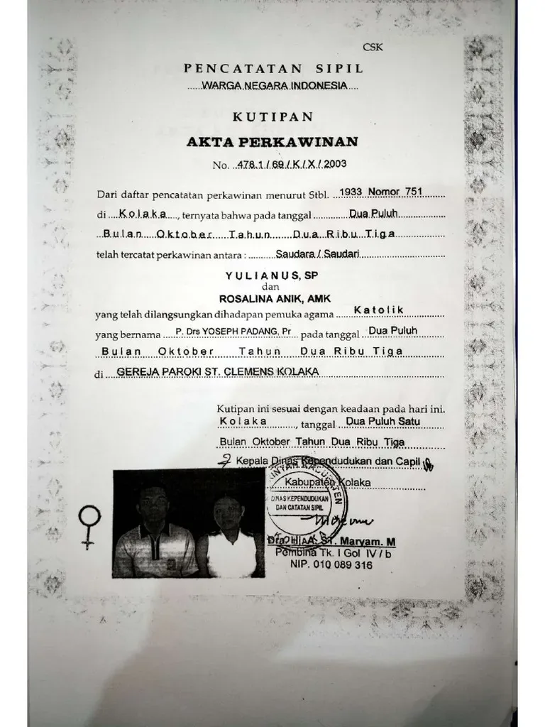 akta nikah