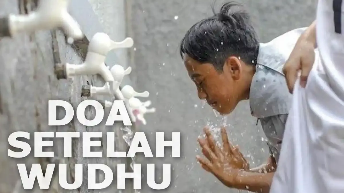 doa setelah wudhu