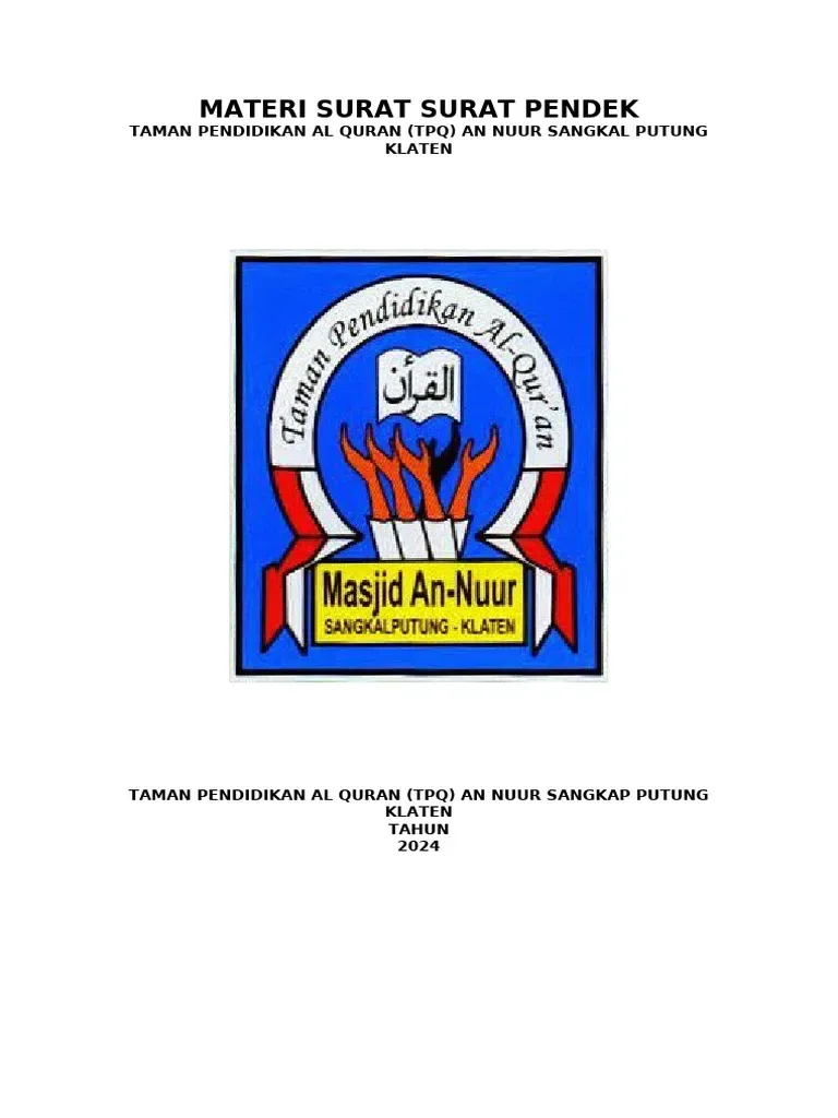 Membedakan Surat Pendek Khatam Al-Quran dan Bacaan
