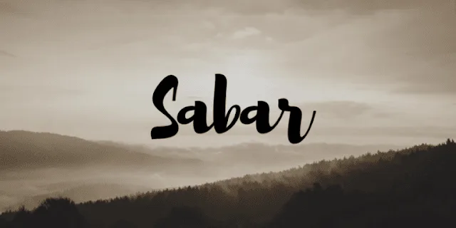 hakikat sabar