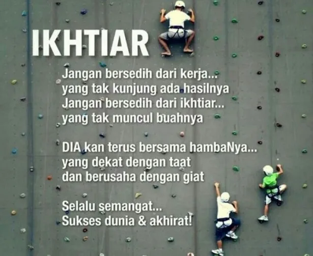 takdir dan ikhtiar