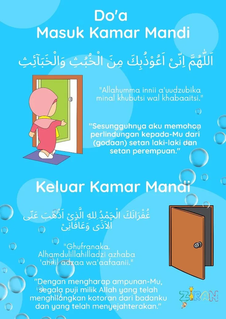 doa mandi besar