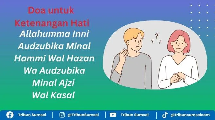 doa ketenangan hati
