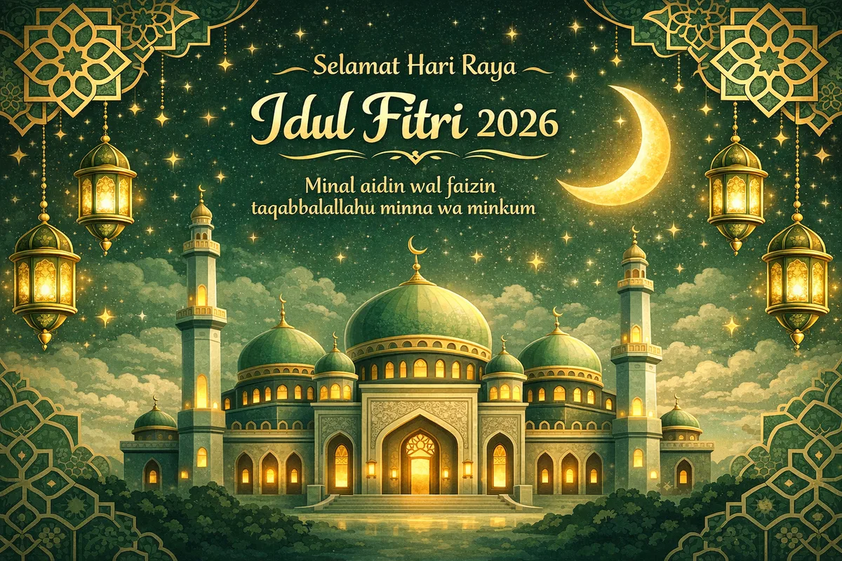Minal Aidin Wal Faizin dalam Budaya Nusantara