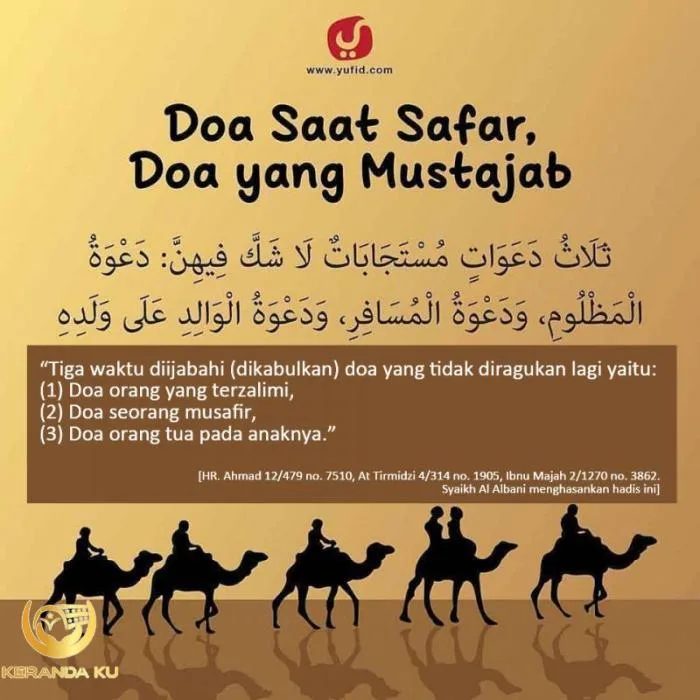 Doa Safar Sesuai Sunnah: Riwayat dan Sanadnya