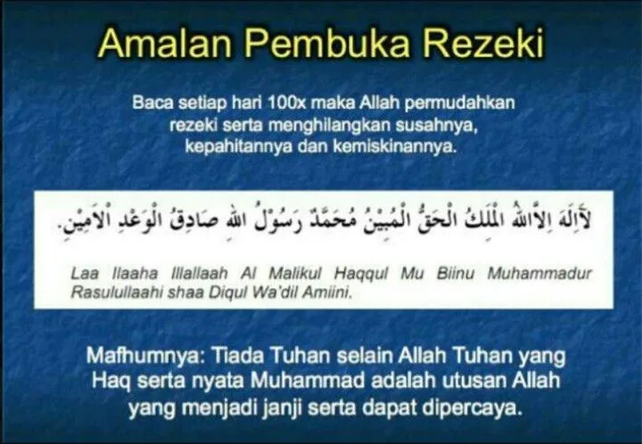 doa minta rezeki tak terduga: Teks Doa Rezeki Tak Terduga Lengkap Arab, Latin, dan Artinya