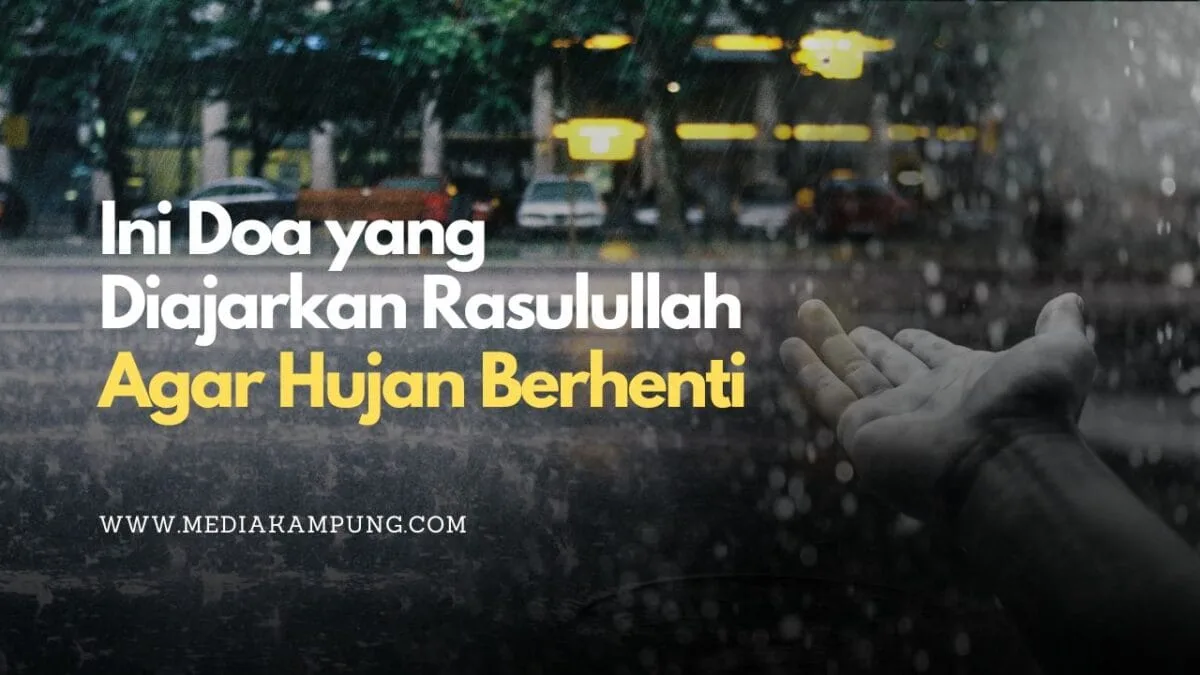doa menghentikan hujan: Kesalahan Umum ketika Mengamalkan Doa Ini