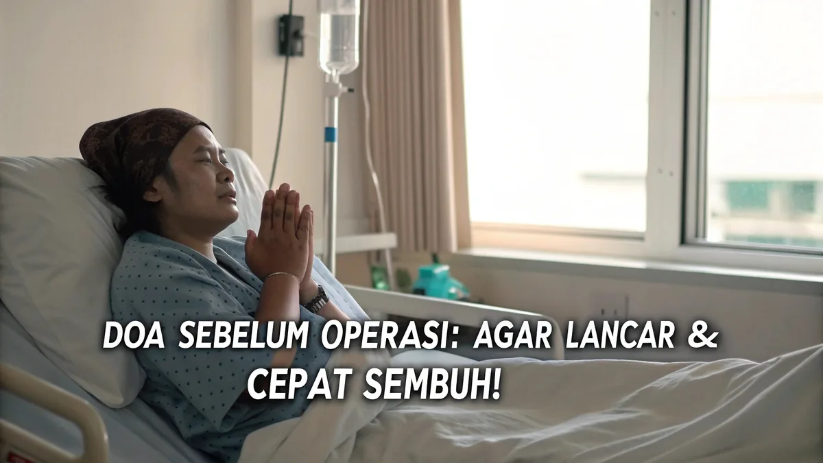 Doa Cepat Sembuh Lengkap Arab, Latin, dan Artinya