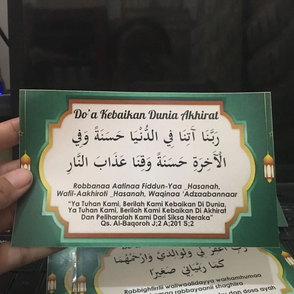 Hubungan Doa Kebaikan Dunia dan Akhirat dengan Pola Hidup