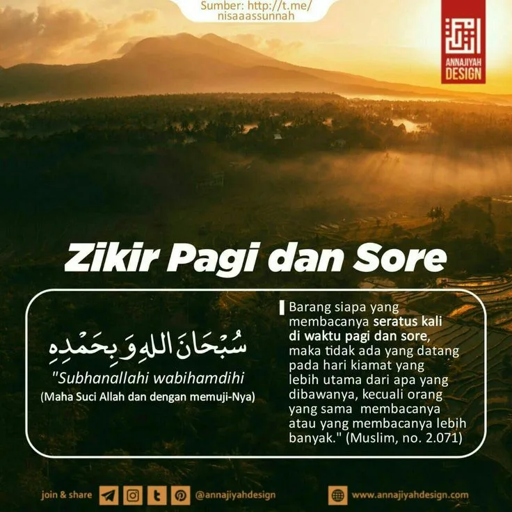 Dzikir Pagi Sore: Hubungan Dua Waktu yang Saling Melengkapi