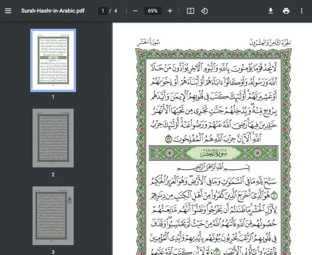 surat al hasyr