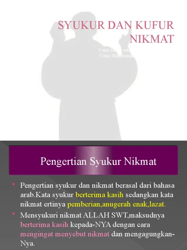 Kisah-Kisah dalam Al-Qur'an tentang Kufur Nikmat