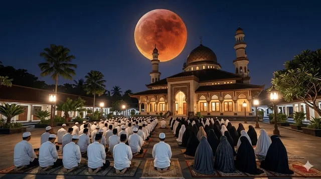 Bacaan dan Doa Setelah Sholat Gerhana